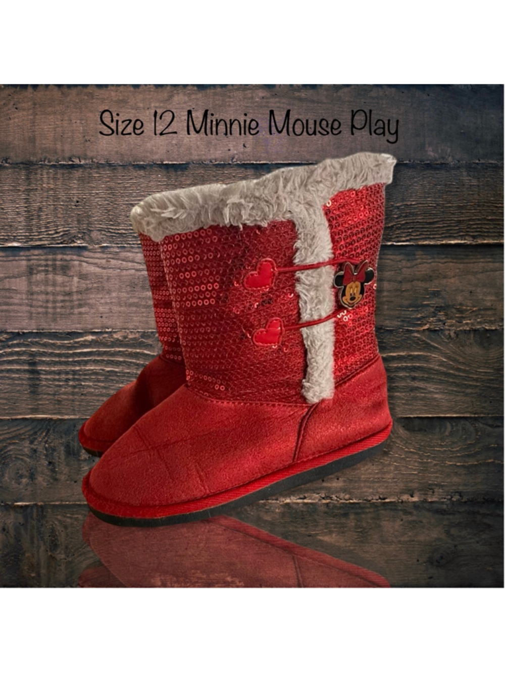 Size 12 Minnie Mouse Boots